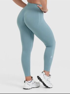 Oner Active Effortless Seamless Steel Blue Leggings Medium